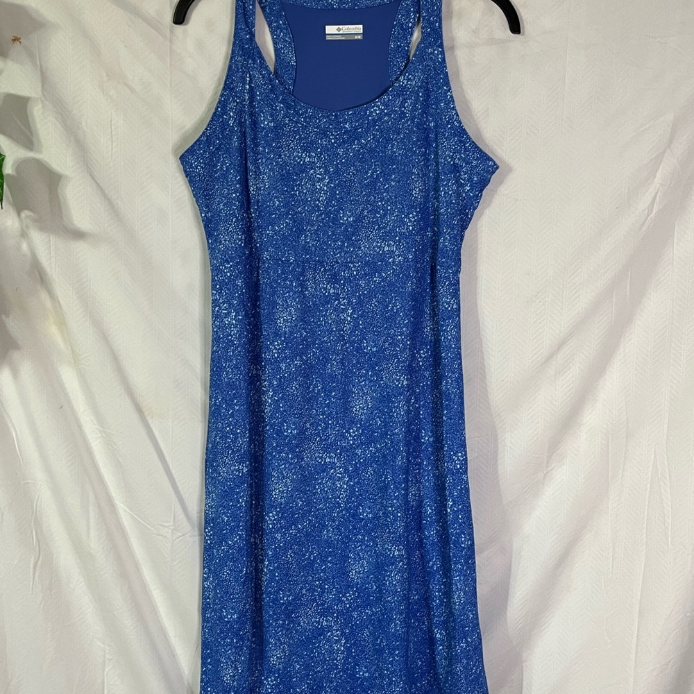 Columbia Blue Sleeveless Women's Dress. M
